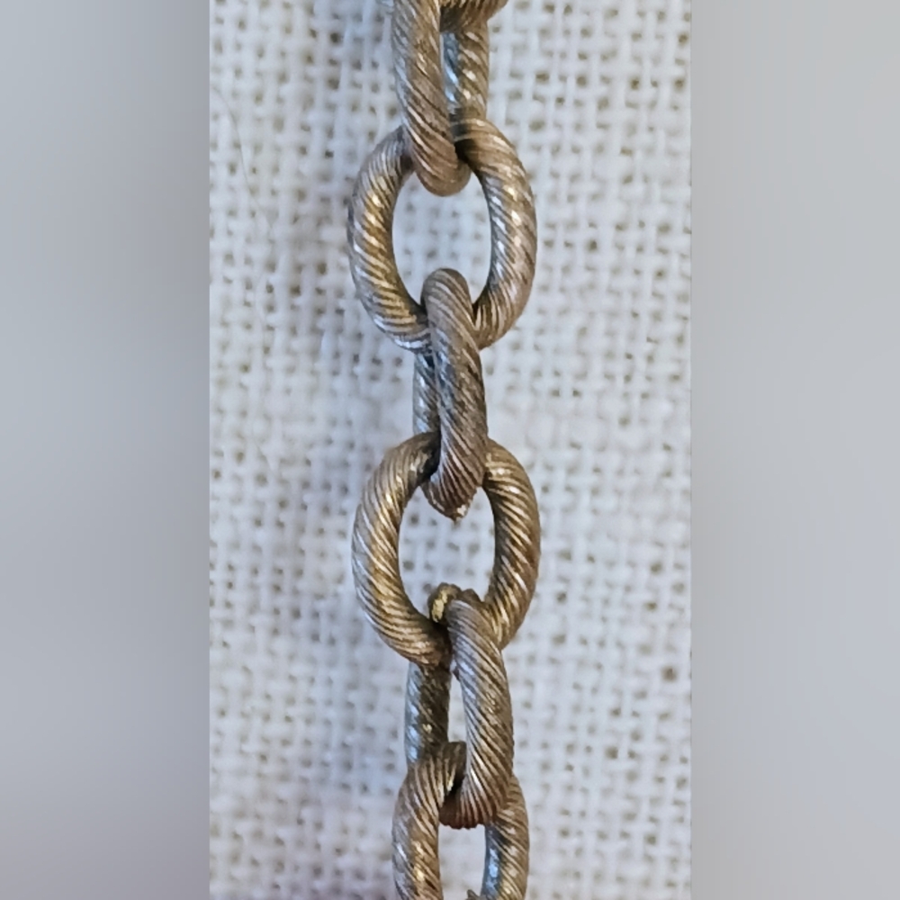 𝐕𝐭𝐠.𝐅𝐚𝐮𝐱 𝐓𝐮𝐫𝐪𝐮𝐨𝐢𝐬𝐞 𝐍𝐢𝐜𝐤𝐞𝐥 𝐒𝐢𝐥𝐯𝐞𝐫 𝐍𝐞𝐜𝐤𝐥𝐚𝐜𝐞 - Picture 4 of 6